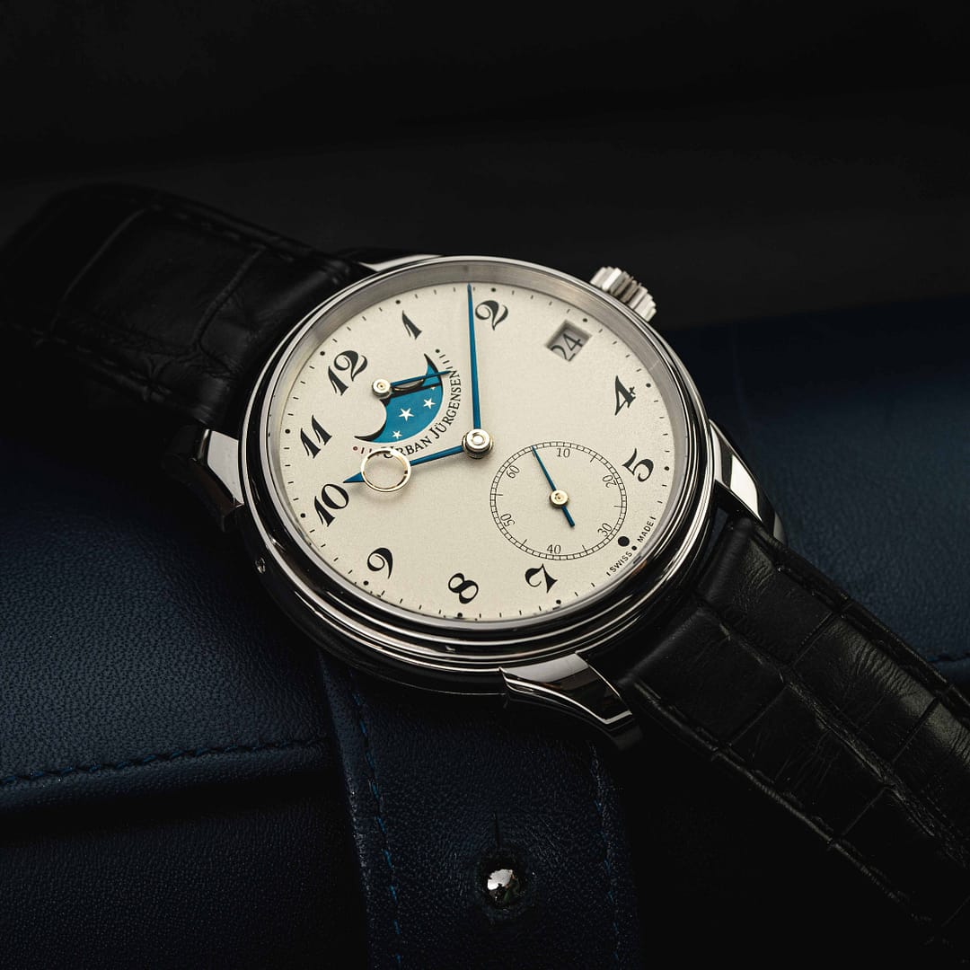 Urban Jürgensen ref. 2340 Moon Phase White Gold 40mm (2340WG