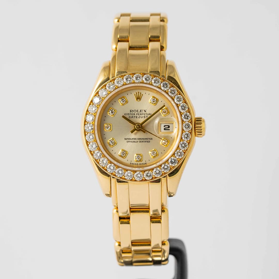Rolex Lady-Datejust Pearlmaster Masterpiece Yellow Gold 29mm