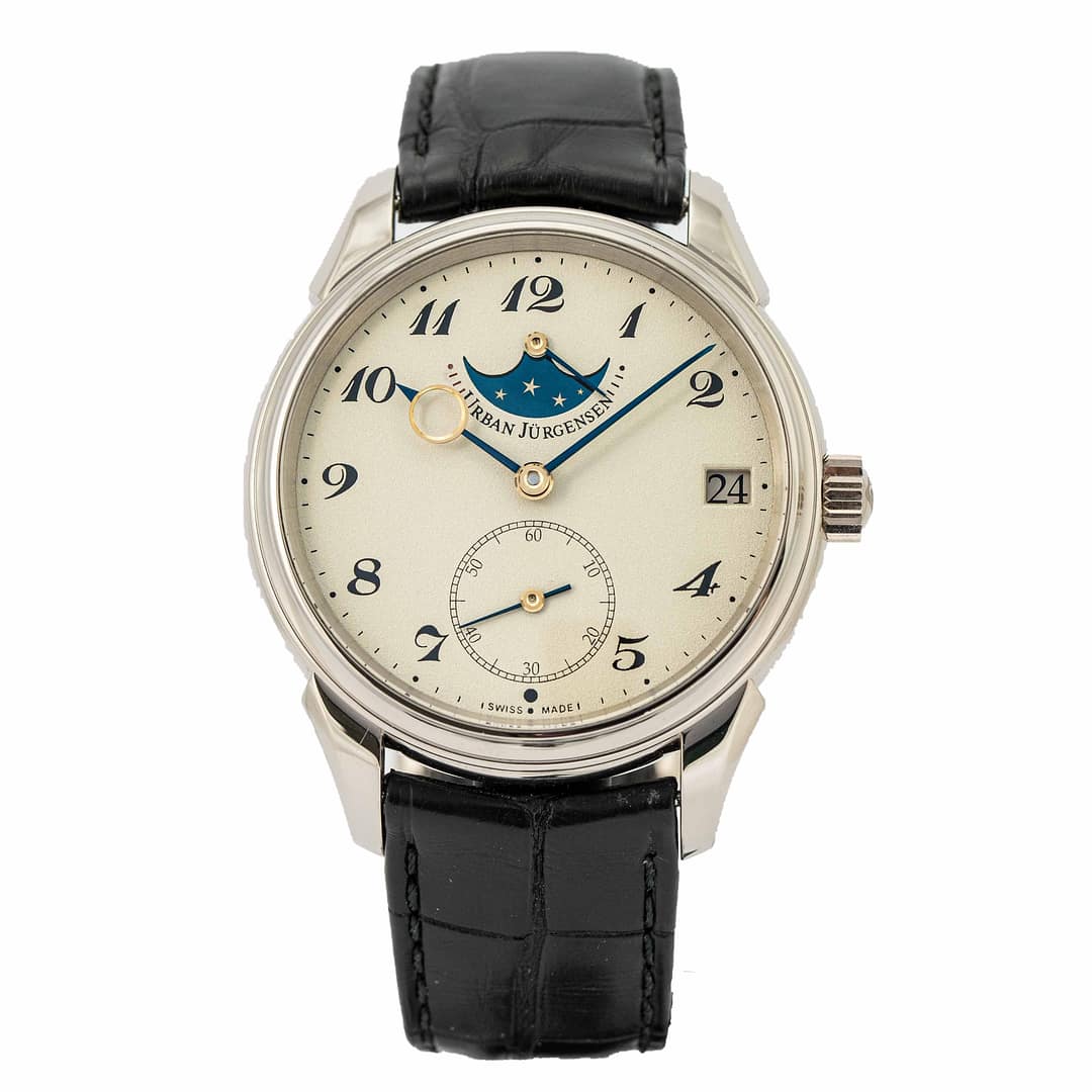 Urban Jürgensen ref. 2340 Moon Phase White Gold 40mm (2340WG