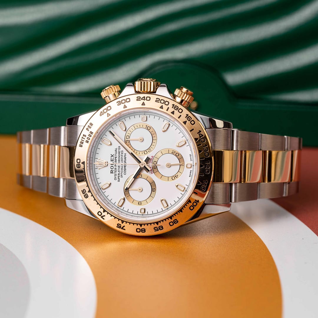 rolex two tone daytona