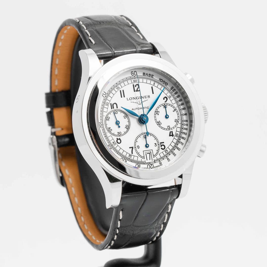 Preowned Longines Heritage 1942 Chronograph Stainless Steel 41mm