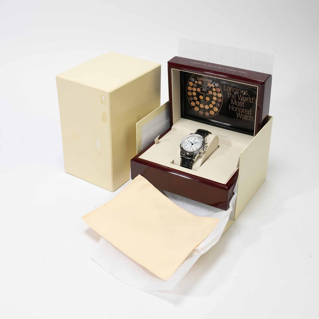 Preowned Longines Heritage 1942 Chronograph Stainless Steel 41mm