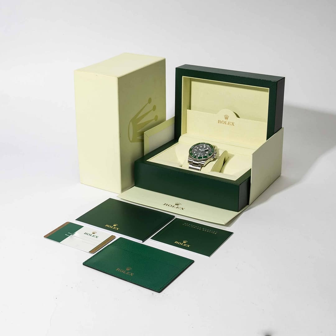 Rolex Submariner Green Ceramic Bezel Green Dial 