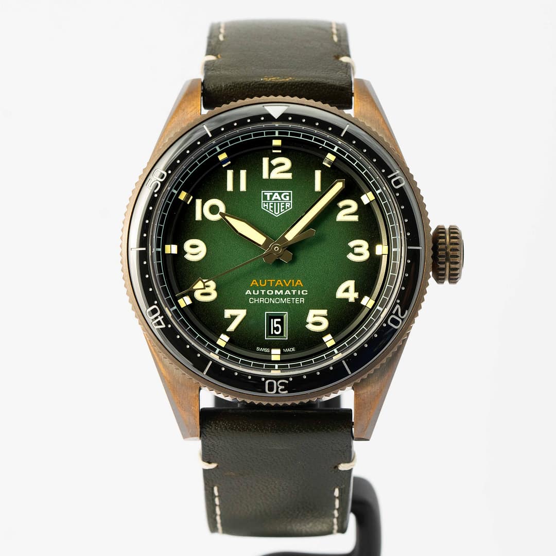 Preowned TAG Heuer Autavia Automatic Bronze 42mm (WBE5190.FC8268