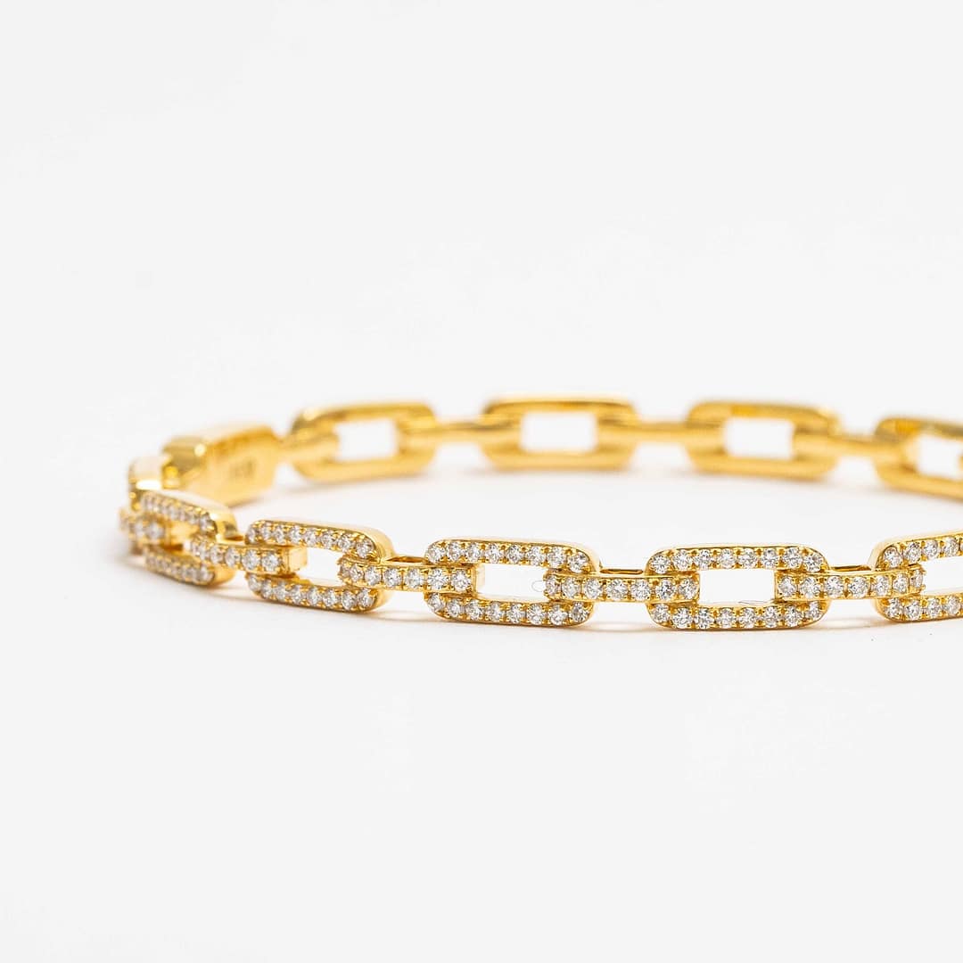 oeau オーdiamond cut chain / bracelet