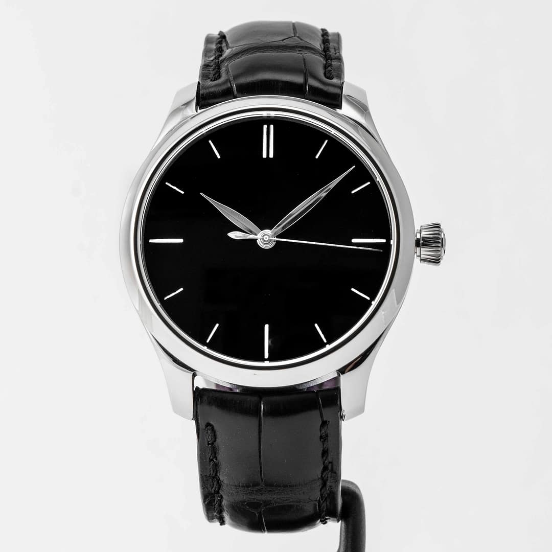 Preowned H. Moser and Cie Endeavour Centre Seconds VantaBlack Dial