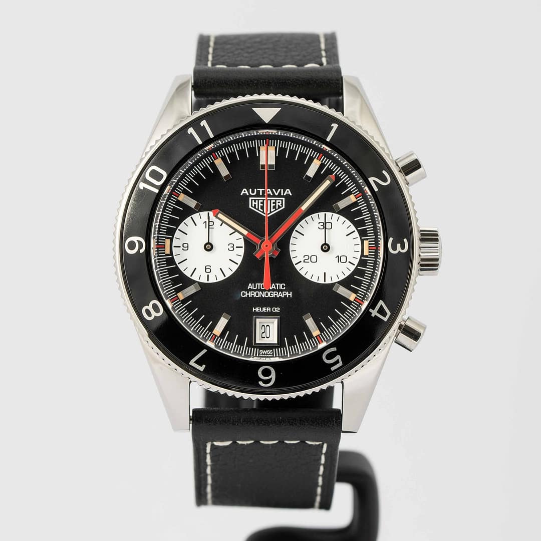 Preowned TAG Heuer Autavia Heritage 1972 Special Viceroy Re