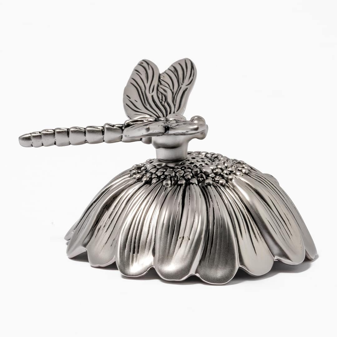Dragonfly Music Box (Silver-Plate) — Shreve, Crump & Low