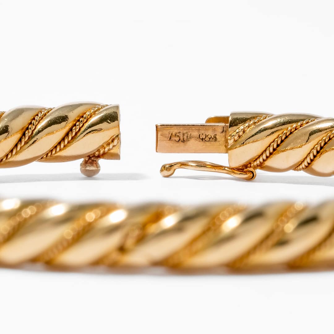 18 Karat Twist Bangle (Yellow Gold) — Shreve, Crump & Low