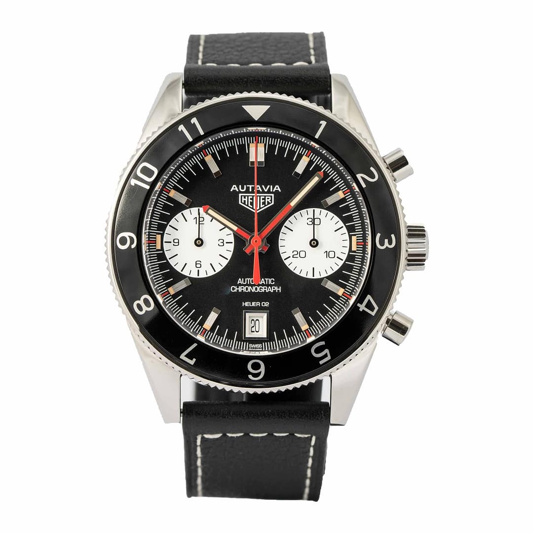 Preowned TAG Heuer Autavia Heritage 1972 Special Viceroy Re