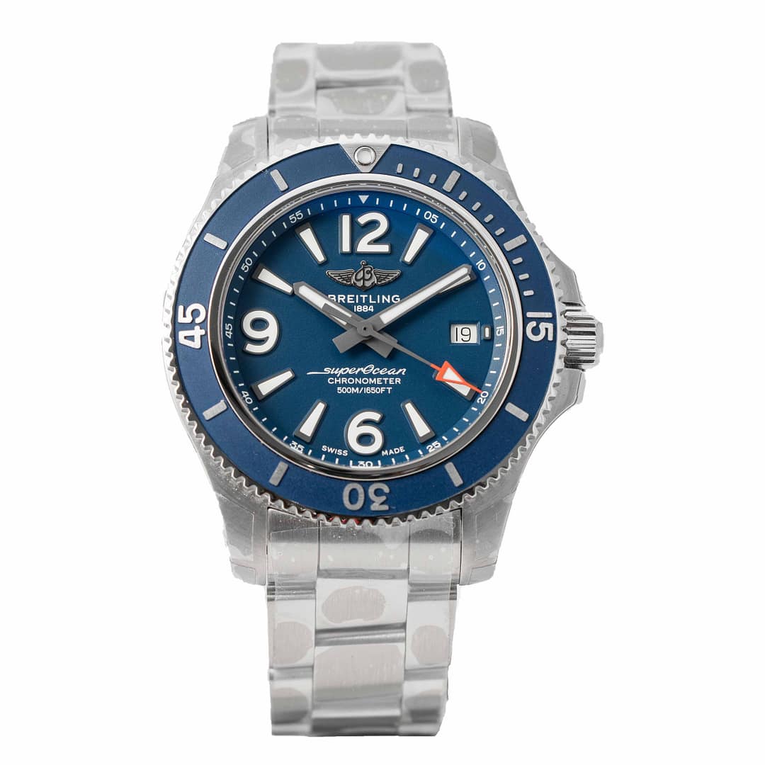 Preowned Breitling Superocean 42 Automatic Blue Dial Stainless
