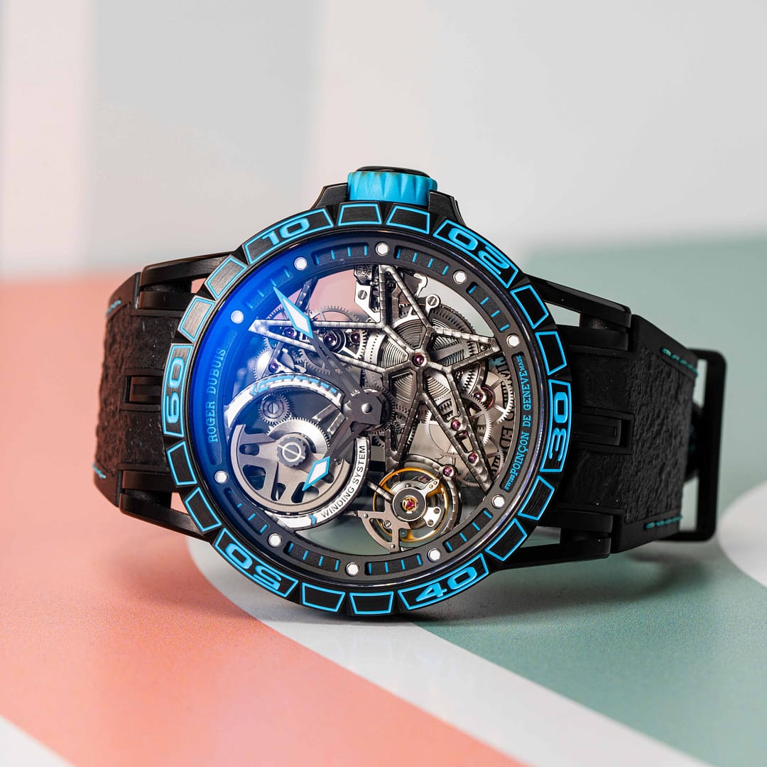 【dubcurry】 Roger Dubuis Excalibur Spider Monobalancier Huracán Titanium
