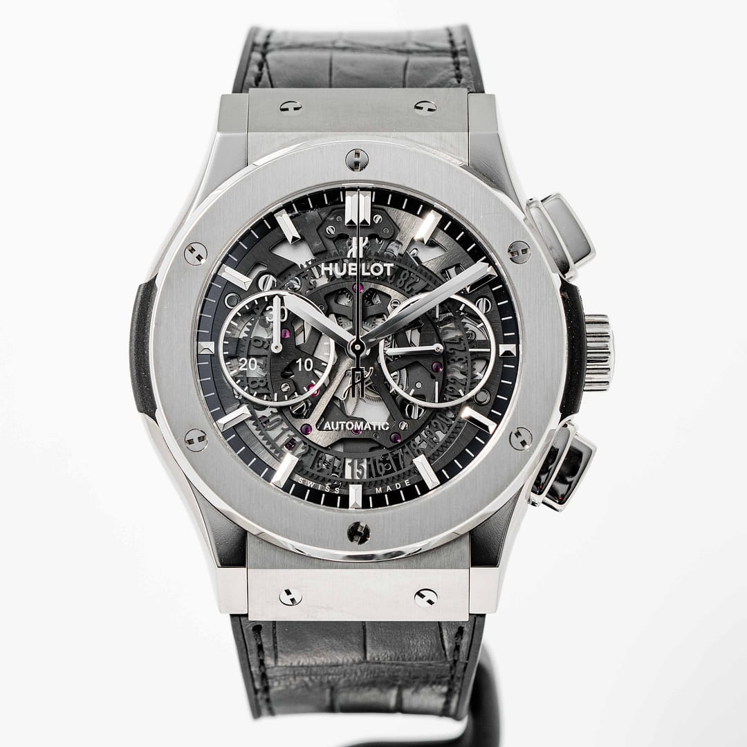 Preowned Hublot Classic Fusion Aerofusion Chronograph Titanium