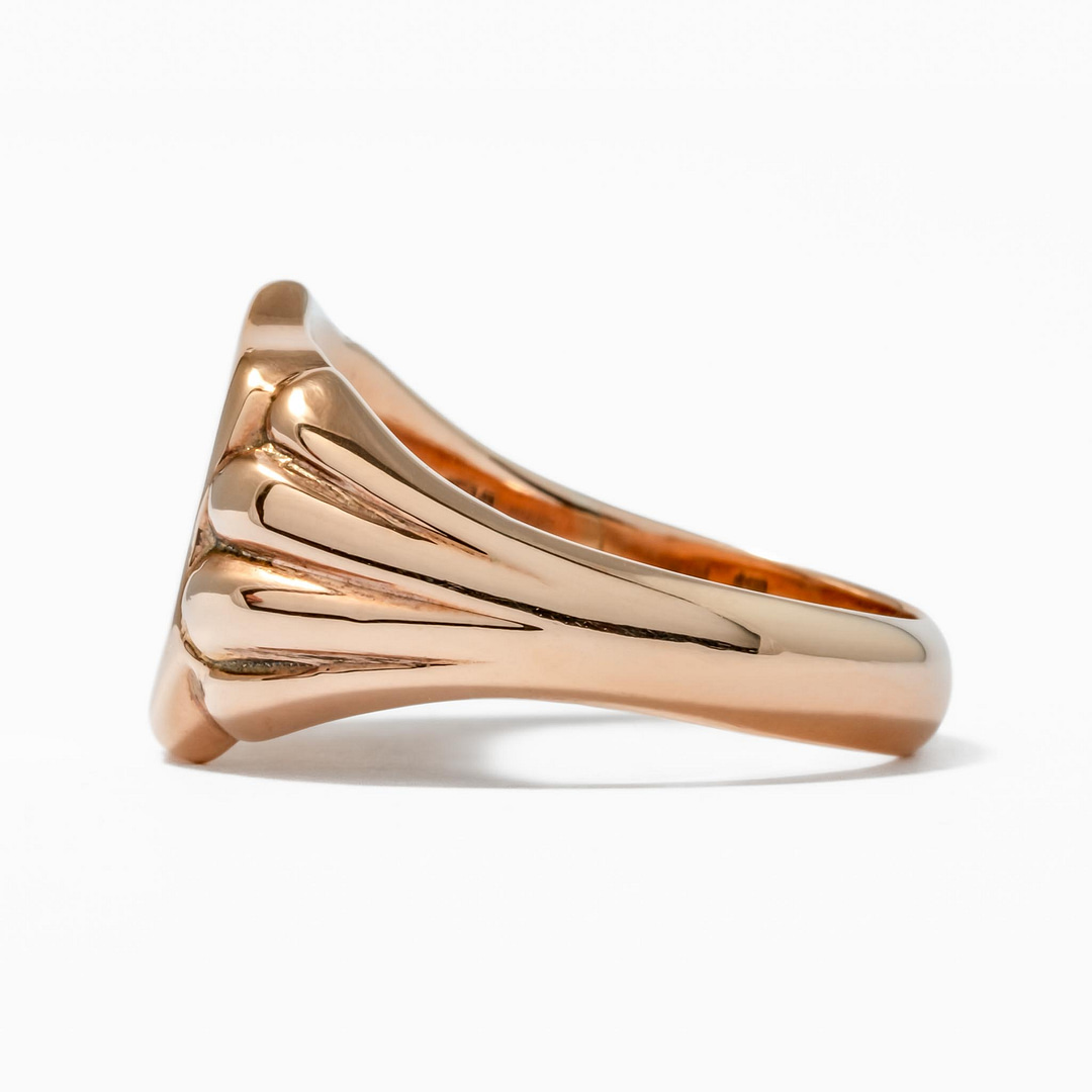 10 Karat Antique Signet Ring (Rose Gold) — Shreve, Crump & Low