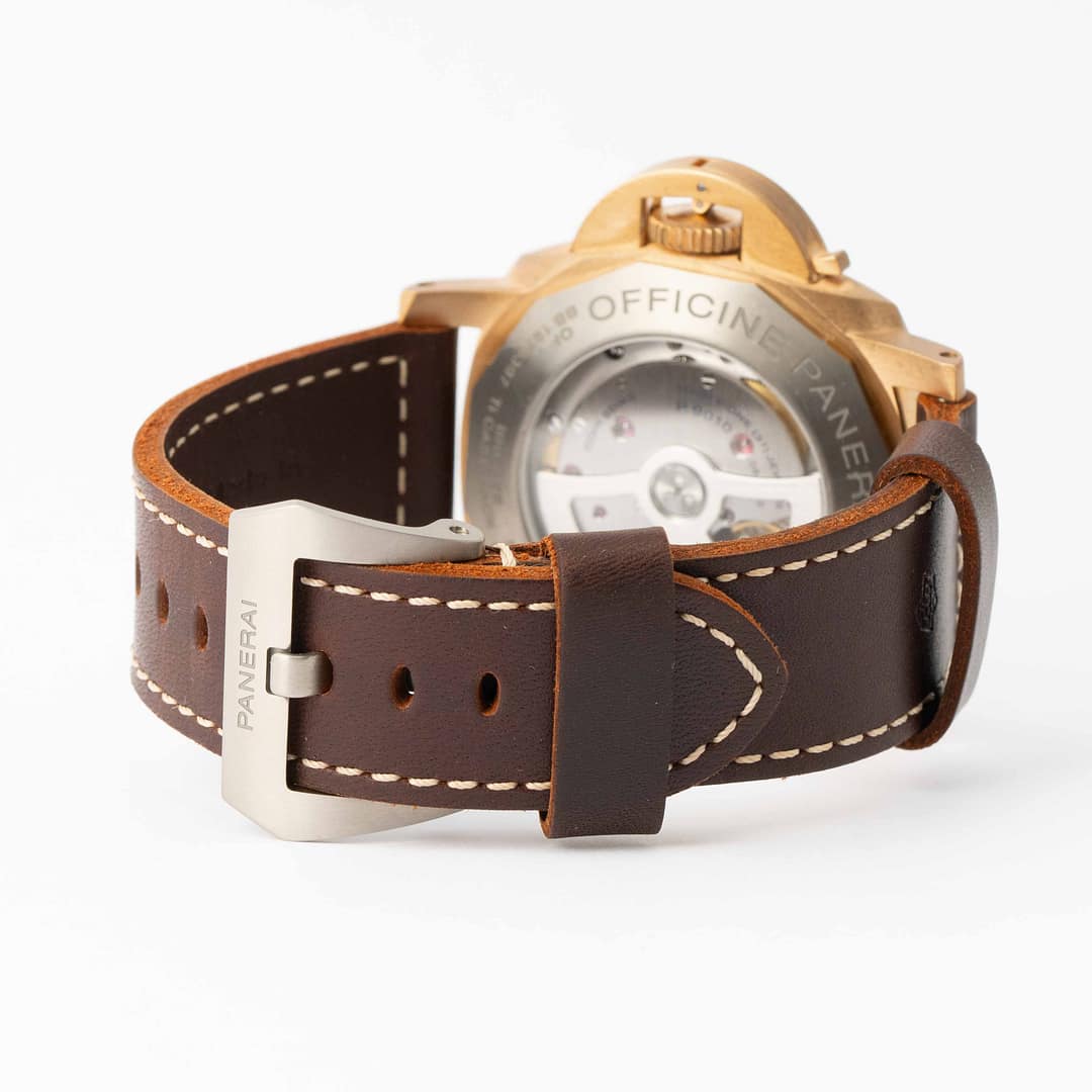 Pre-owned Panerai Submersible 1950 Chocolate Dial 