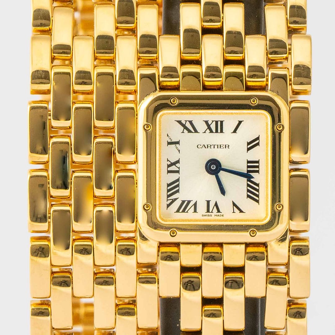 Cartier Panthère de Cartier Watch Cuff, Quartz Movement Yellow