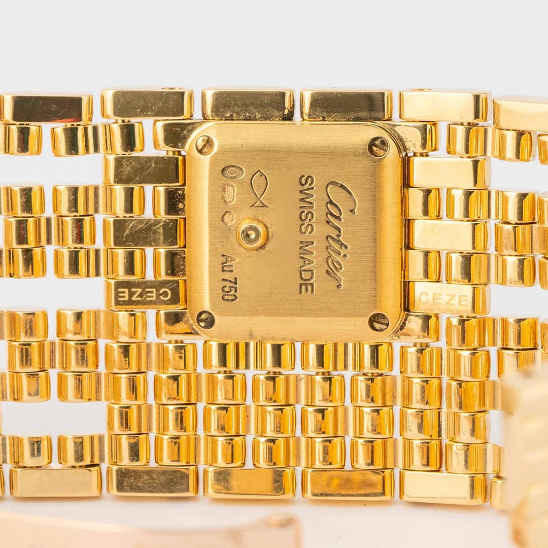 Cartier Panthère de Cartier Watch Cuff, Quartz Movement Yellow