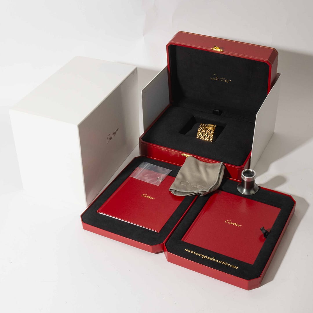Cartier Watch With Red Gift Box! W7100009 Cartier Calibre de Cartier Automatic Rose Gold  main image 2