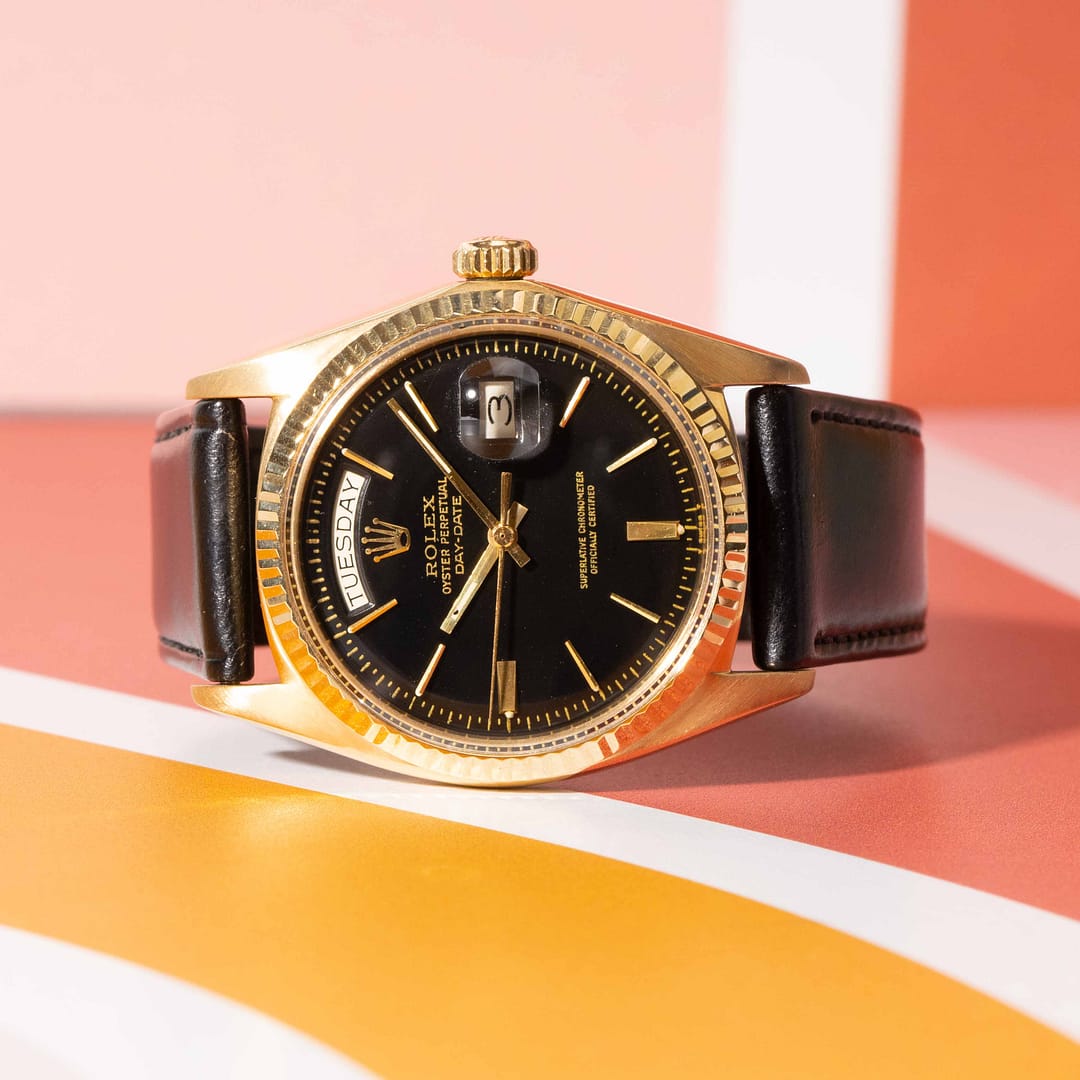 Rolex Vintage 1970 Day-Date 36 Black 