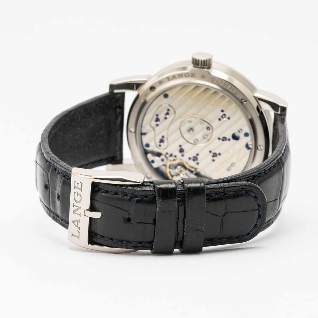 A. Lange & Söhne Lange 1 Blue Dial White Gold 38.5mm (101.027