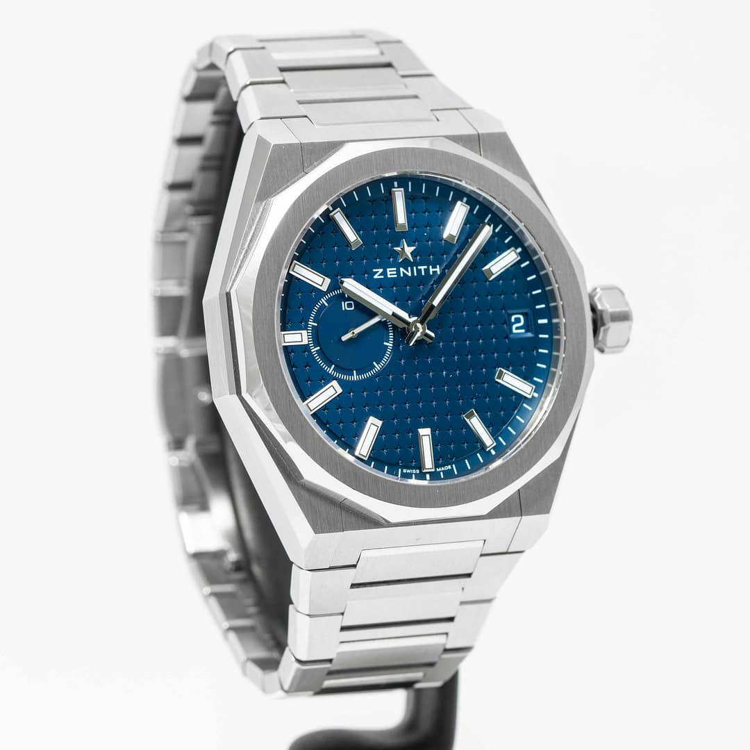 Preowned Zenith Defy Skyline Blue Dial Stainless Steel 41mm