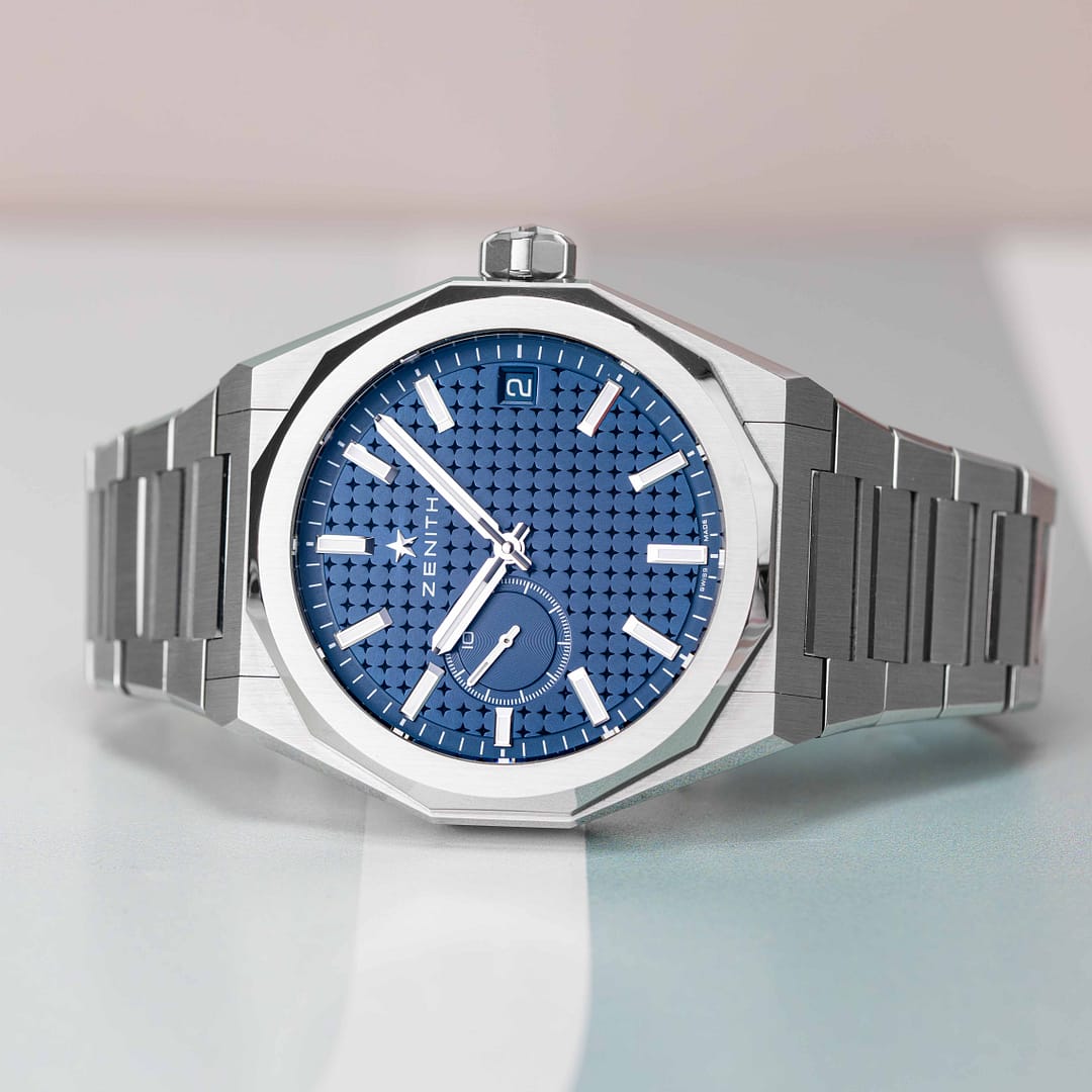 Preowned Zenith Defy Skyline Blue Dial Stainless Steel 41mm