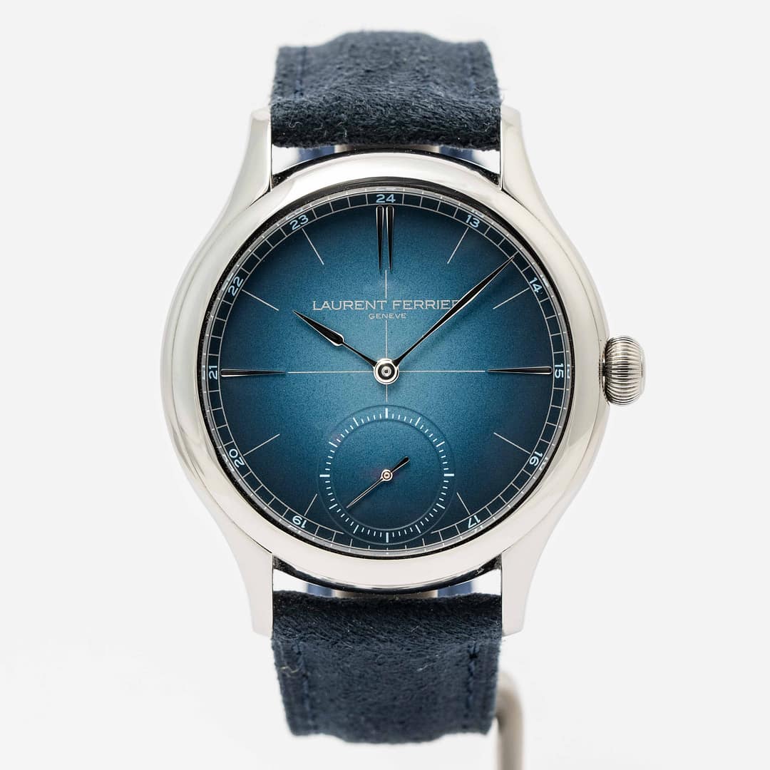 Laurent Ferrier Classic Origin Blue Polished Titanium 40mm (LCF036