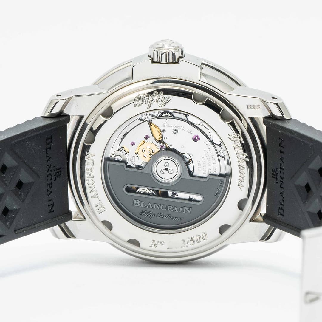 Preowned Blancpain Tribute Fifty Fathoms No Radiation Stainless