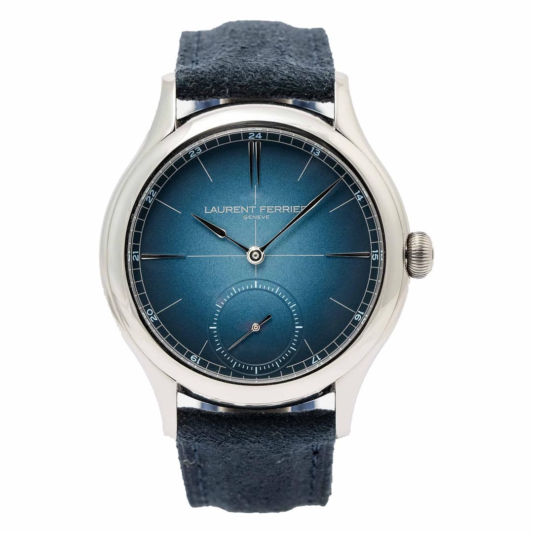 Laurent Ferrier Classic Origin Blue Polished Titanium 40mm (LCF036