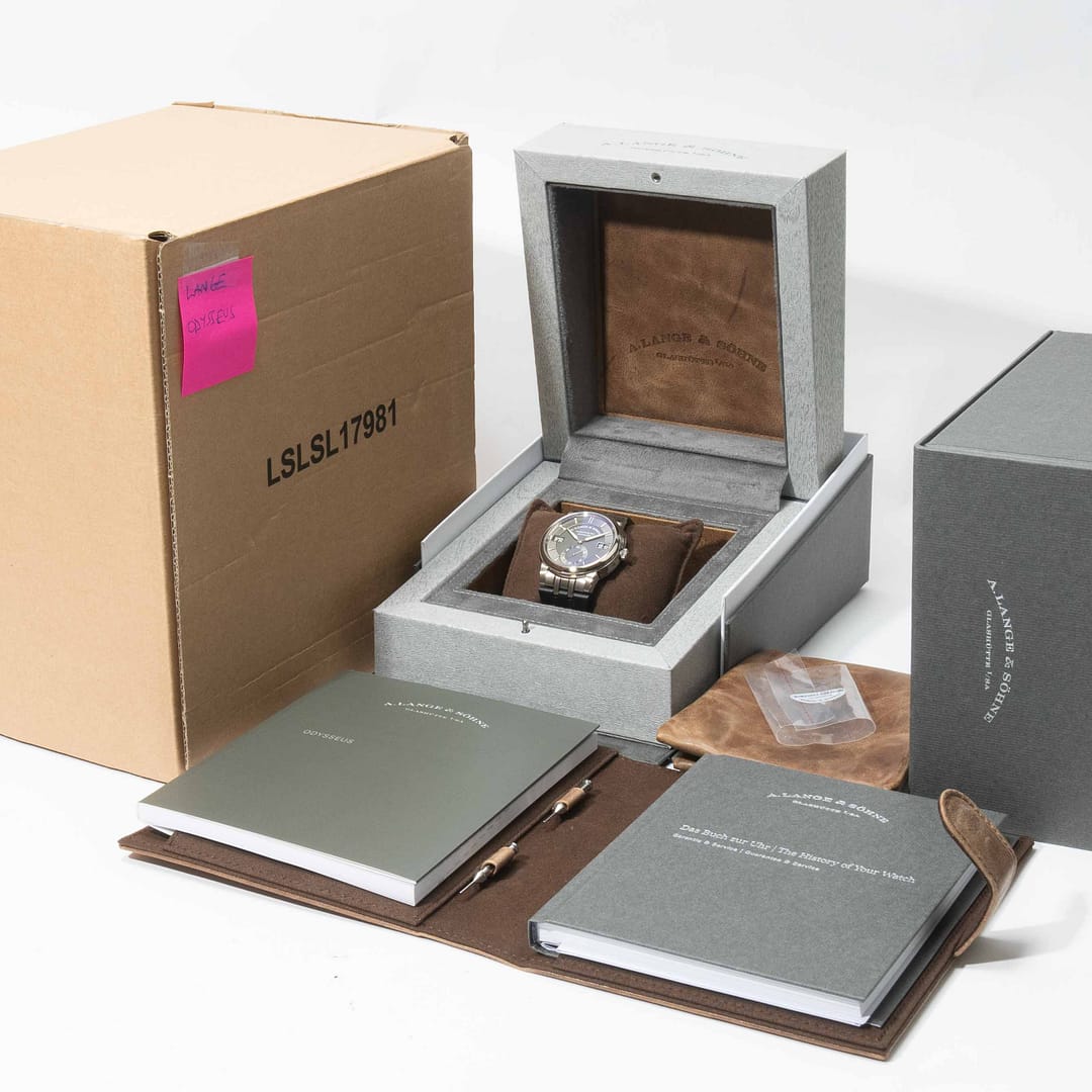 A. Lange & Söhne Odysseus Day-Date Grey Dial White Gold 40.5mm