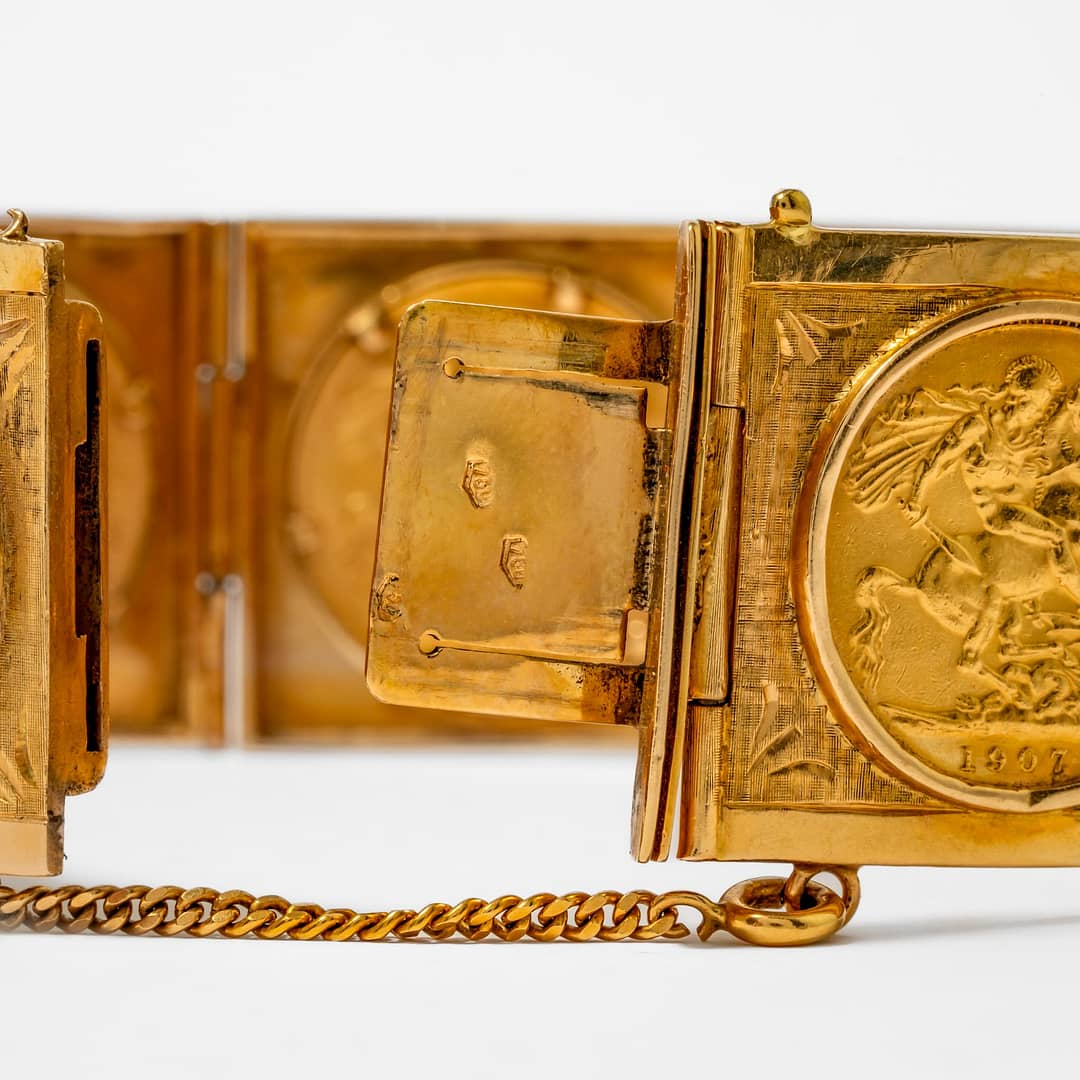 【関税込み】Antique Coins Bracelet - PATOU - l - Gold 関税込み】Antique Coins Bracelet - PATOU - l - Gold Patou