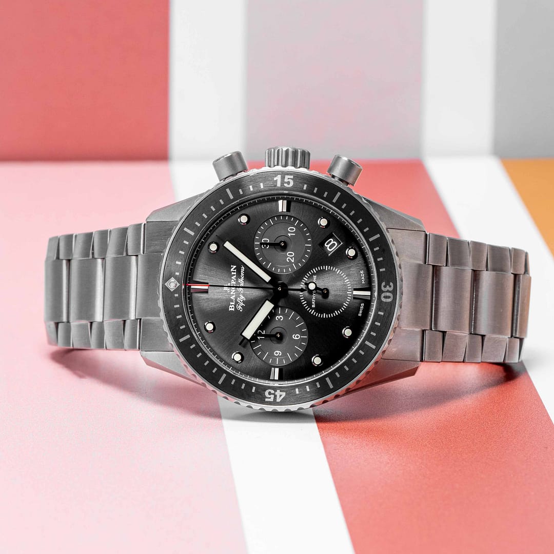 Blancpain Fifty Fathoms Bathyscaphe Ceramic Black Dial 43mm