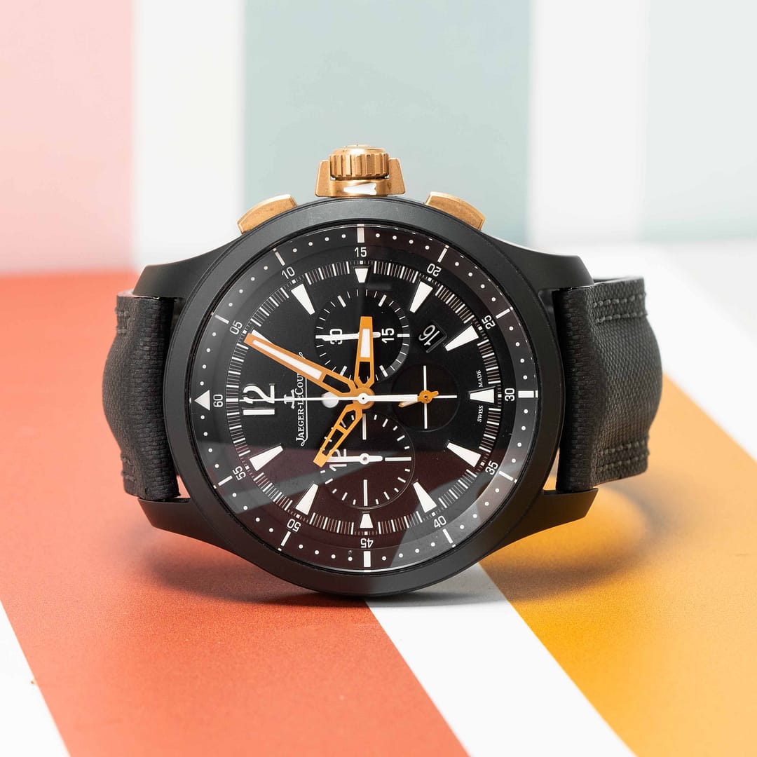 Preowned Jaeger-LeCoutlre Master Compressor Chronograph Black