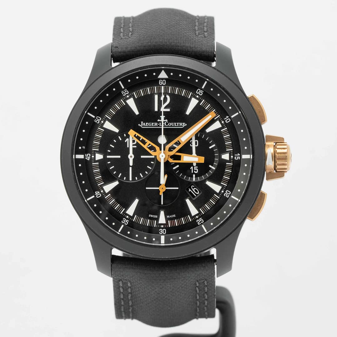 Preowned Jaeger-LeCoutlre Master Compressor Chronograph Black
