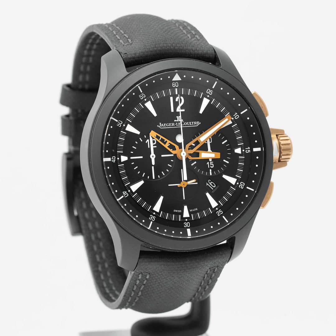 Preowned Jaeger-LeCoutlre Master Compressor Chronograph Black