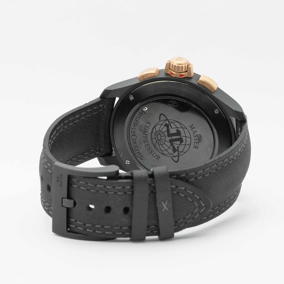 Preowned Jaeger-LeCoutlre Master Compressor Chronograph Black