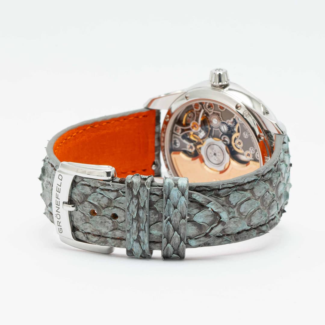 Gronfeld 1941 Principia Automatic Turquoise Dial Stainless Steel