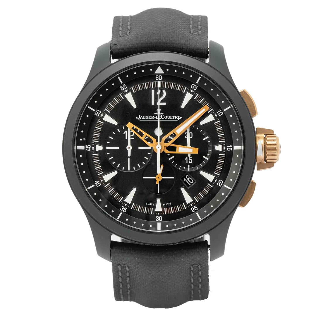 Preowned Jaeger-LeCoutlre Master Compressor Chronograph Black