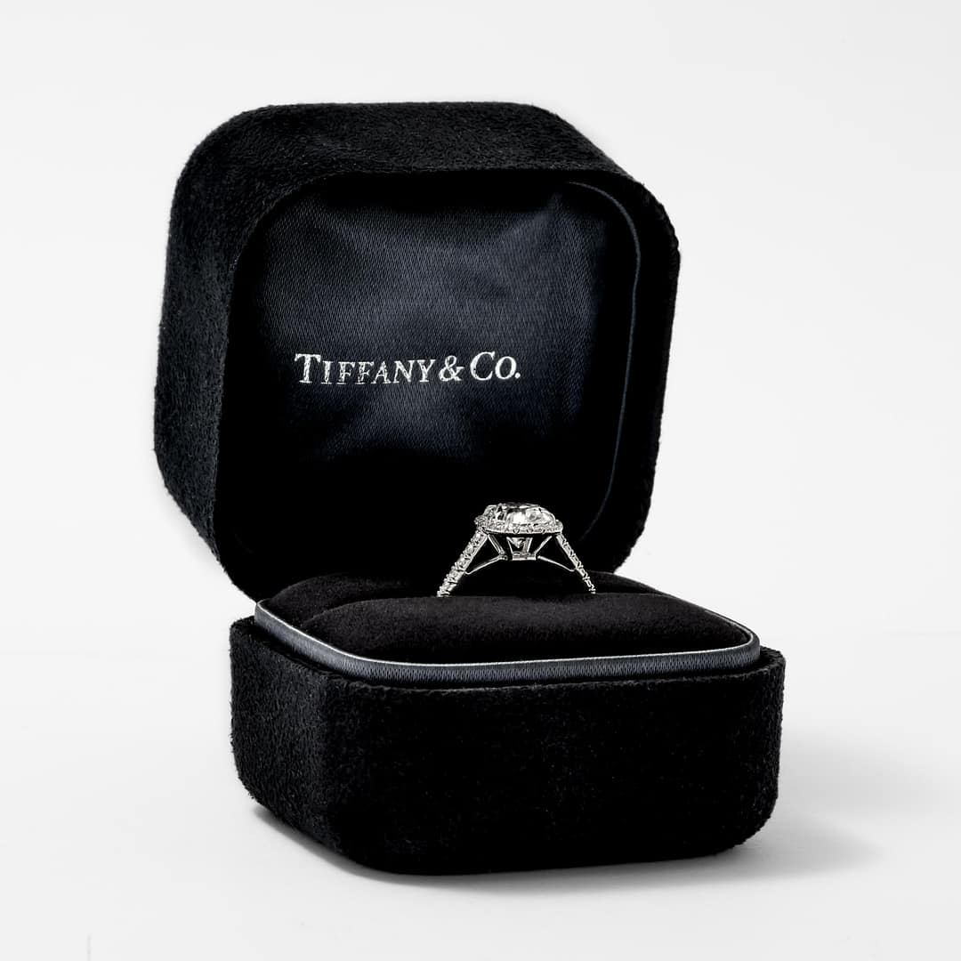 Engagement Ring Box Tiffany And Co Black Ring Tiffany Jewelry