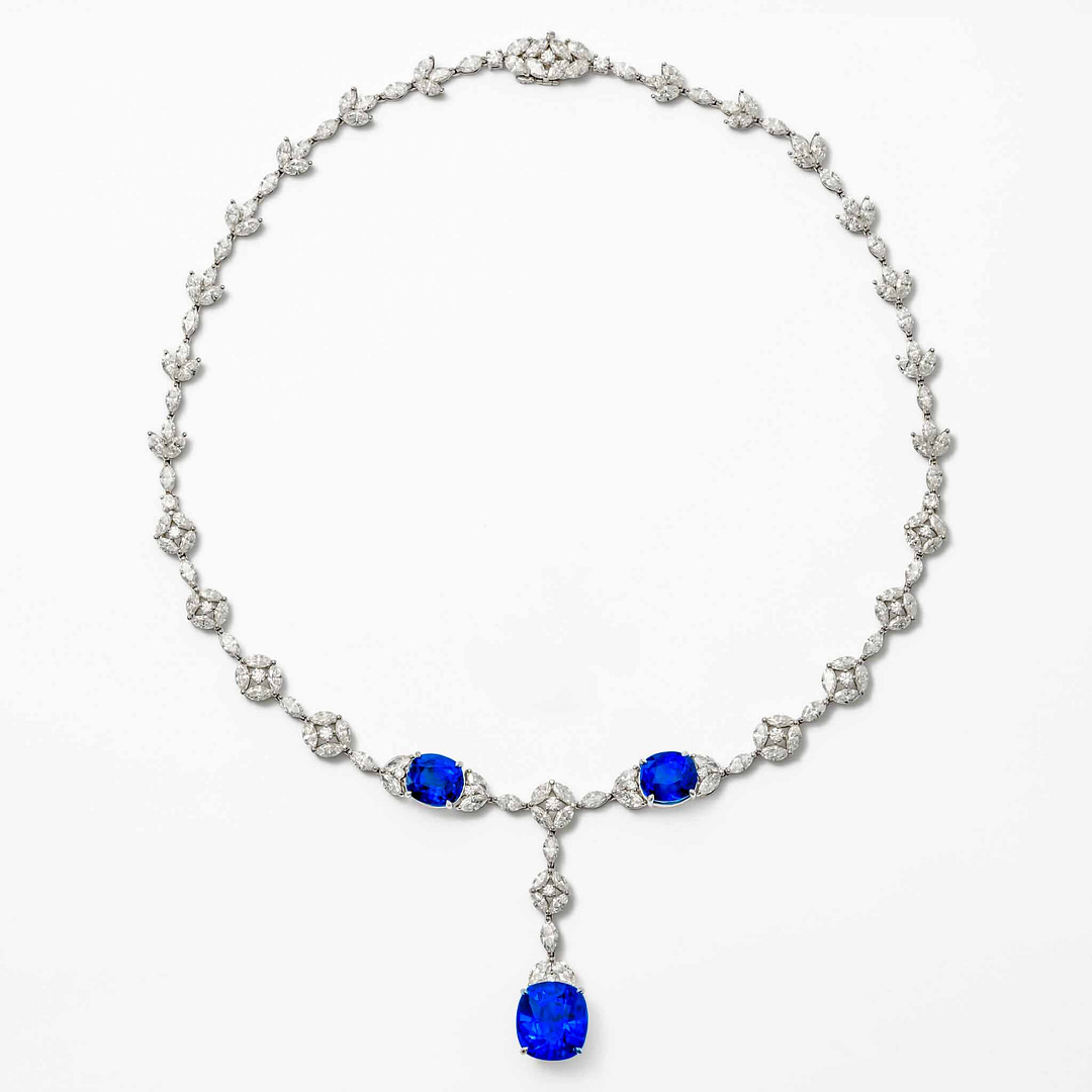 Tiffany & Co. 28.01 Carat Sapphire and Diamond 