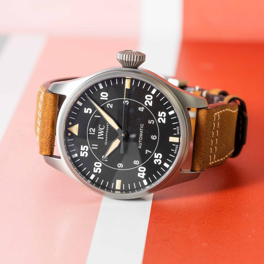 Preowned IWC Big Pilot's Watch 43 Spitfire Titanium 43mm (IW329701