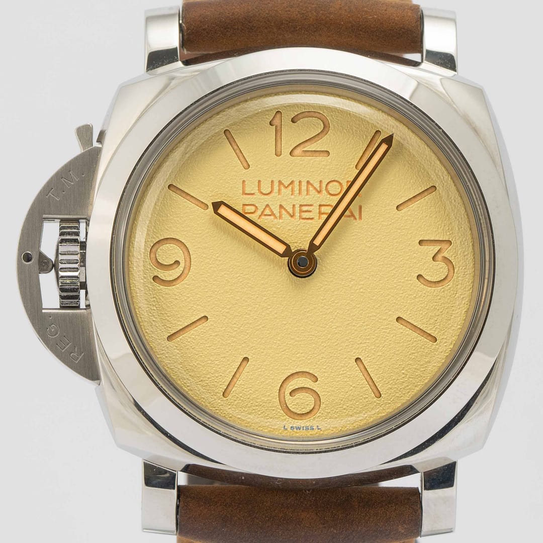 Preowned Panerai Luminor 1950 Destro Left Handed L.E. (250