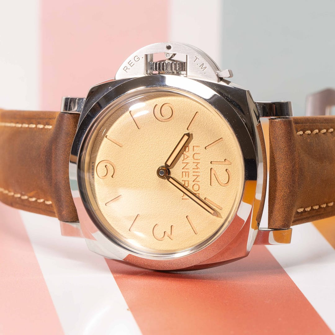 Preowned Panerai Luminor 1950 Destro Left Handed L.E. (250