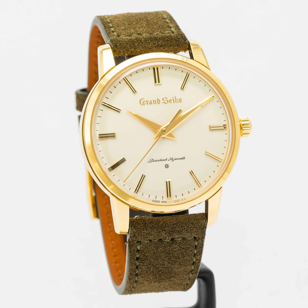 grand seiko dress watch gold Grand Seiko SBGW 252 Reissue Watch main image 1