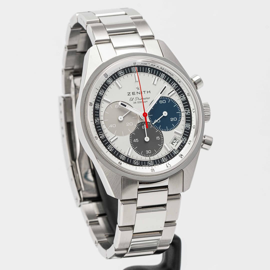Preowned Zenith Chronomaster Original A386 Stainless Steel 38mm