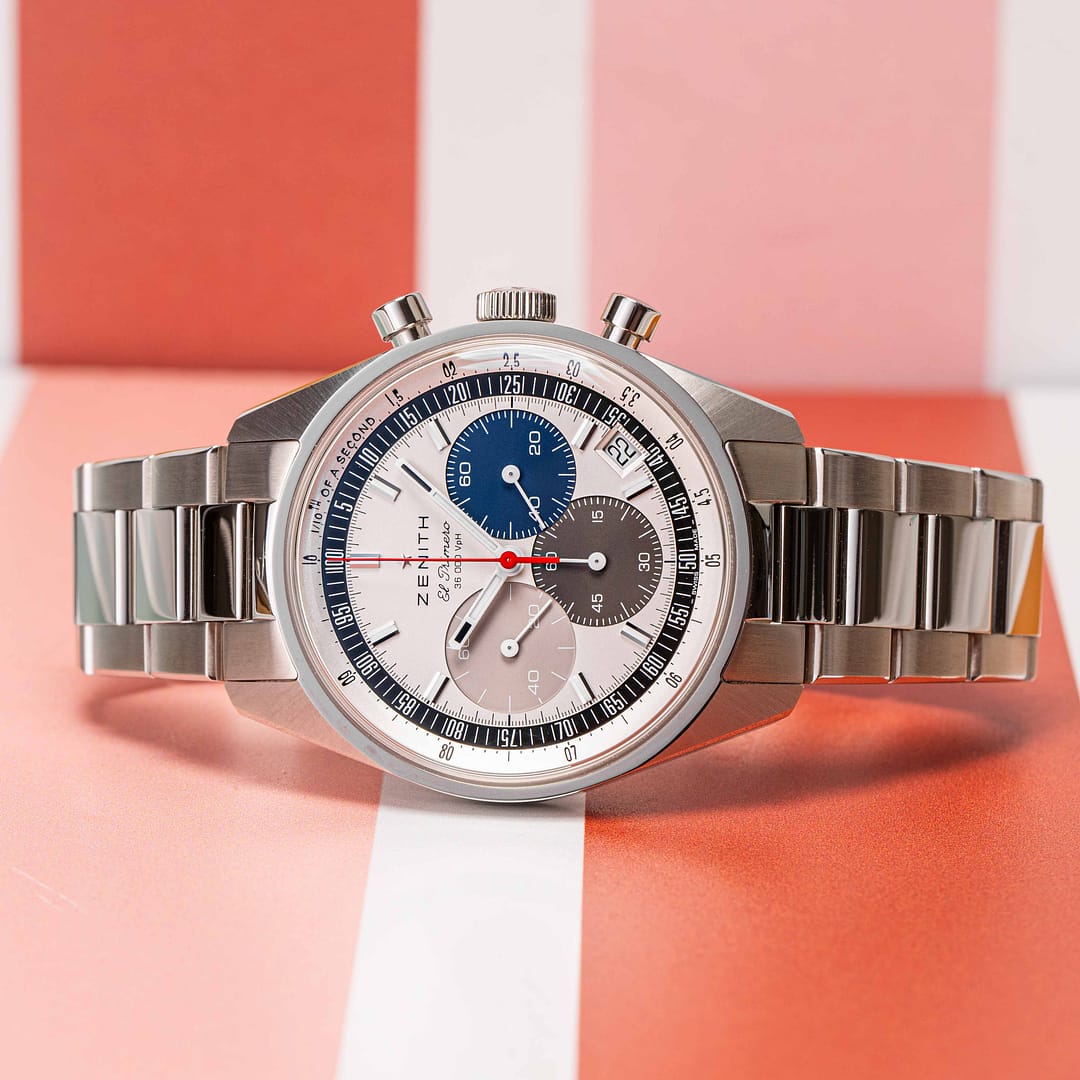 Preowned Zenith Chronomaster Original A386 Stainless Steel 38mm