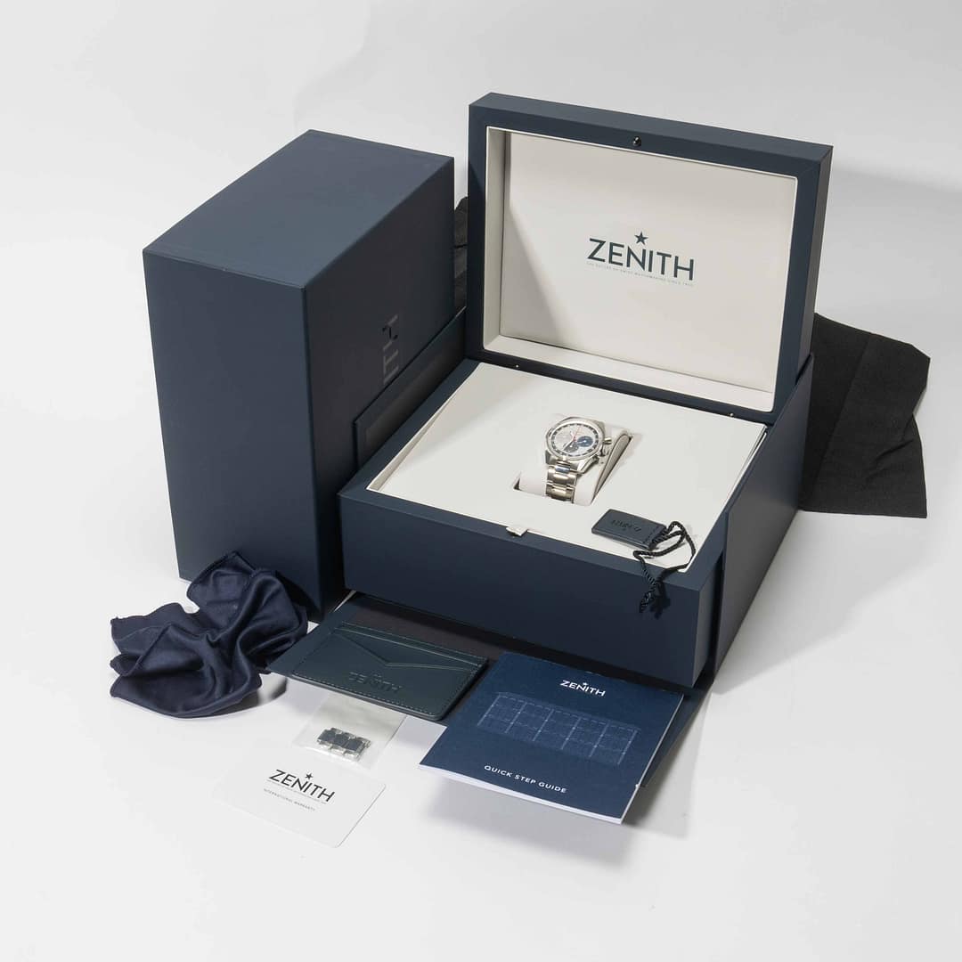 Preowned Zenith Chronomaster Original A386 Stainless Steel 38mm