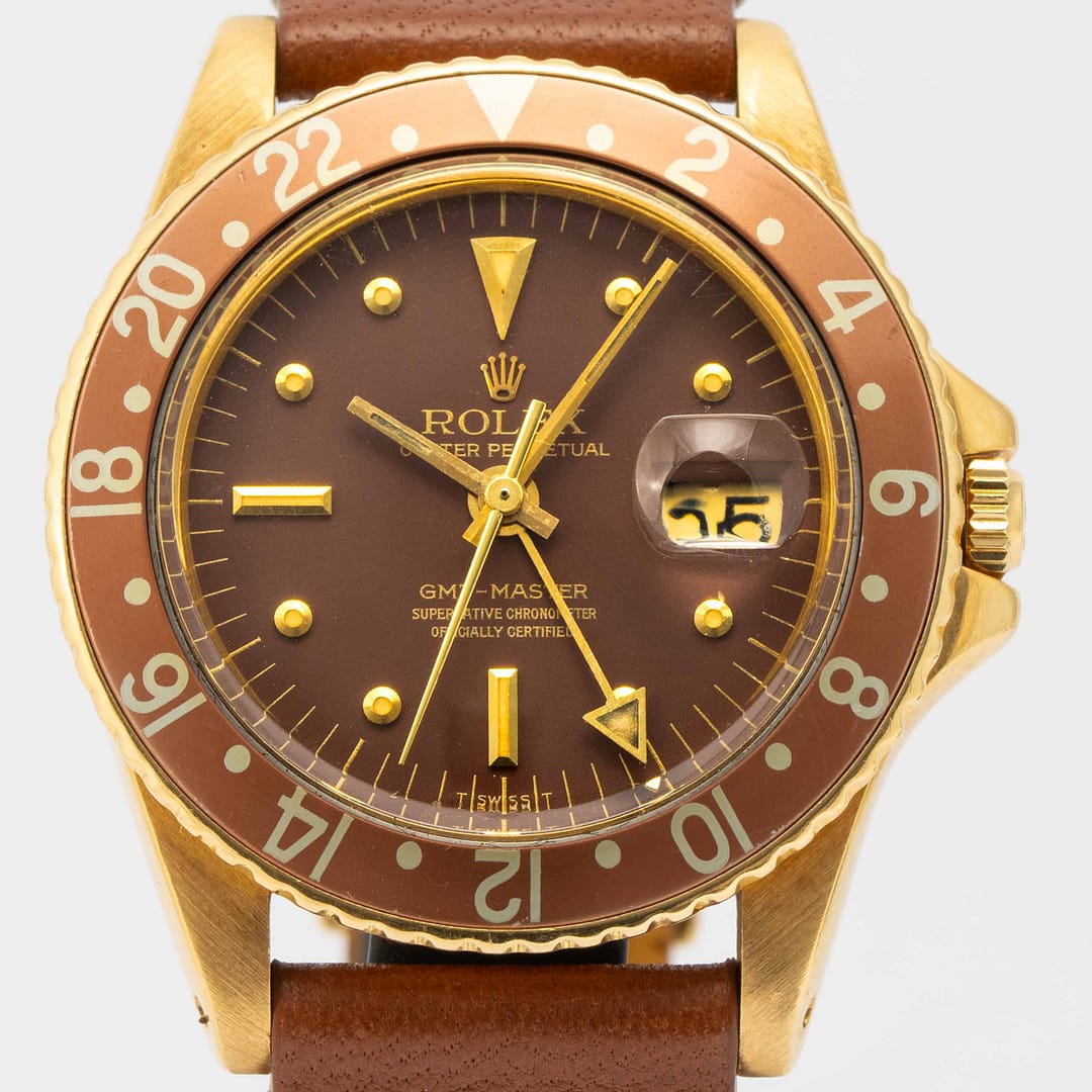 Rolex GMT-Master Vintage 1969 Root Beer Nipple Dial 