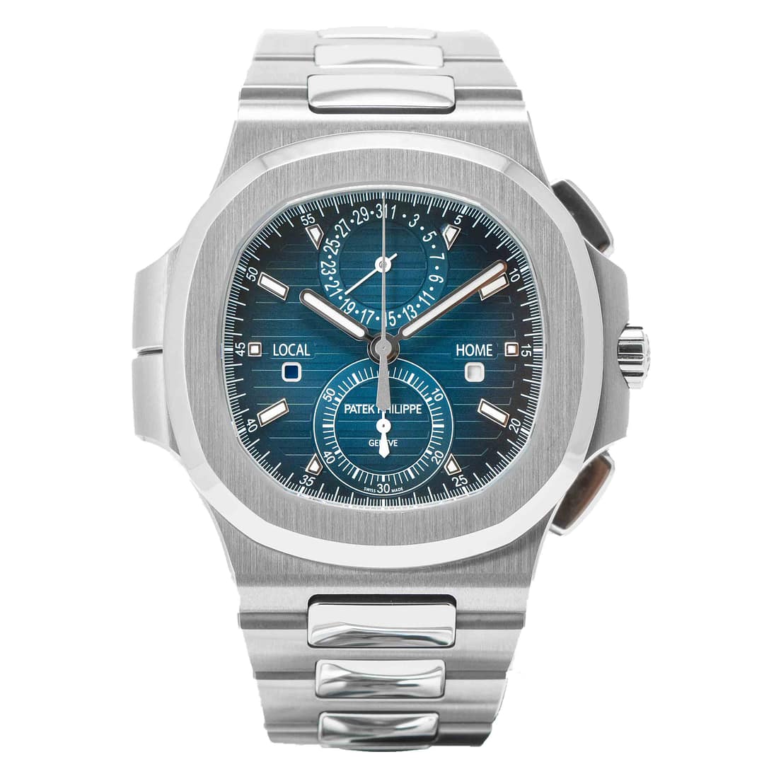 Patek Philippe 5990/1A-011 Nautilus Travel Time Chronograph Blue