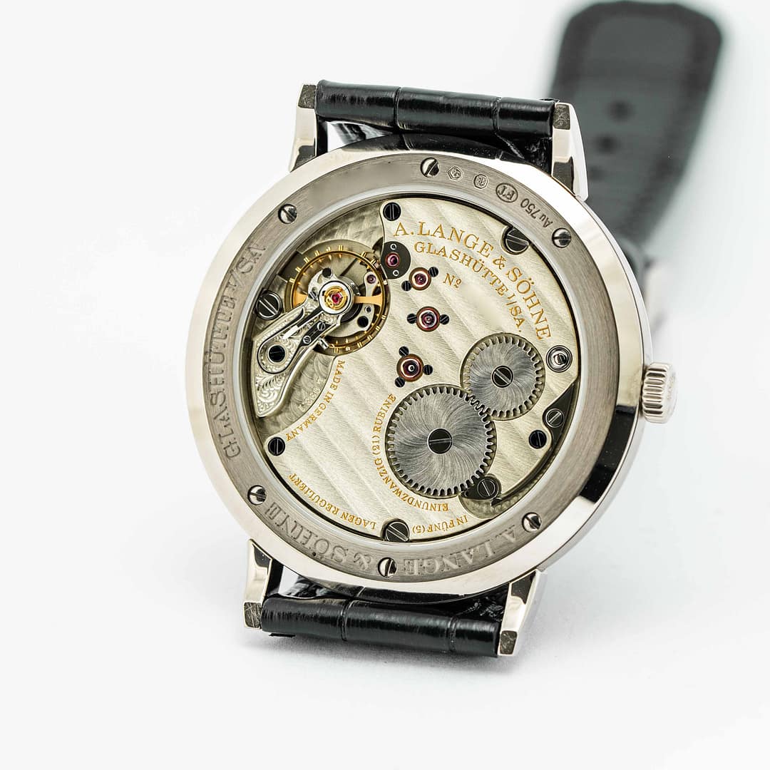 A. Lange & Söhne Saxonia Thin White Gold 37mm (201.027) — Shreve